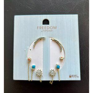 Topshop Three Pairs of Earrings Set